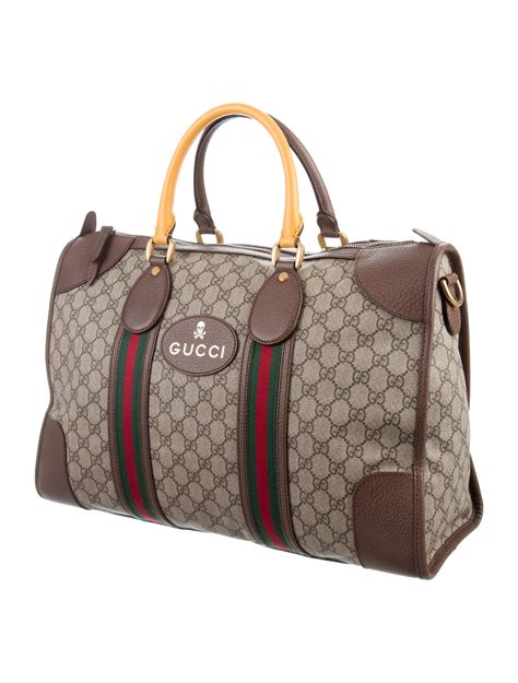 double bag gucci|Gucci duffle bag for women.